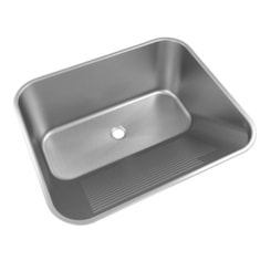 Tanque De Inox Com Válvula Escovada Mekal 60x50x28cm
