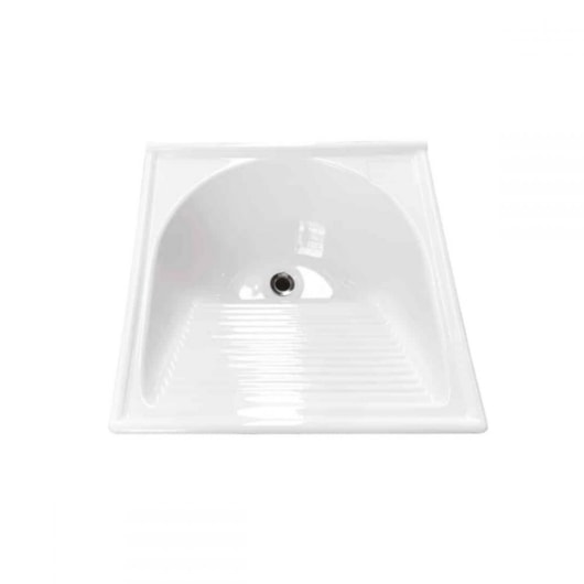 Tanque De Marmofibra 60x60cm Branco Decoralita - Imagem principal - 020f51bd-d286-4fff-921f-c8975d17caa8