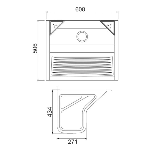 Tanque De Parede 48l Ghelplus - Imagem principal - f2f322c6-ebab-4e8e-a83c-e6352a797d0a