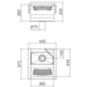 Tanque De Parede Reto Alto Brilho  Docol 44x48x26cm 23 L - 397cf17c-83e3-4387-a11d-8dc8f8a4a418