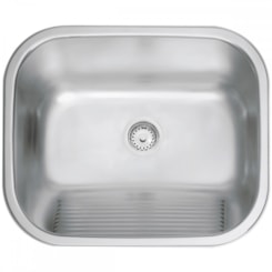 Tanque Em Inox De Encaixe Hera Com Válvula Escovado Tramontina 34L 50x40cm