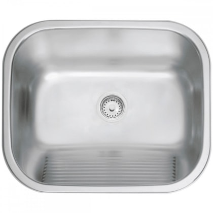 Tanque Em Inox De Encaixe Hera Com Válvula Escovado Tramontina 34L 50x40cm