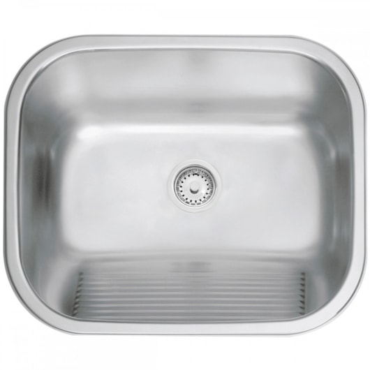 Tanque Em Inox De Encaixe Hera Com Válvula Escovado Tramontina 34L 50x40cm - Imagem principal - cb862982-dc14-41f3-abc2-bad46daaf84d