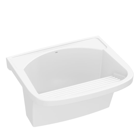 Tanque G Com Mesa Branco Celite 60x52 cm - Imagem principal - 51e330b2-3b8b-4c5e-9fae-8df21b808d32