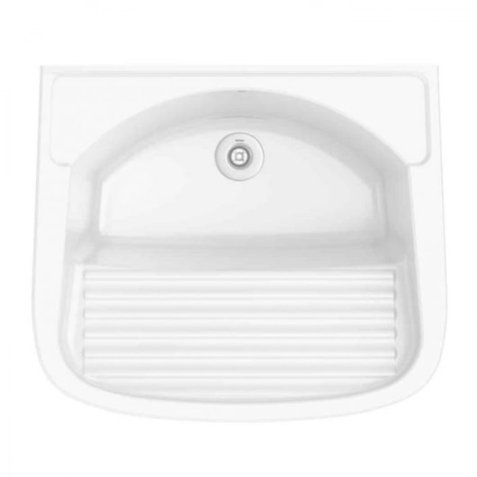 Tanque G Com Mesa Branco Roca 60x52cm - Imagem principal - ebaa238b-6b6e-4bb7-a139-ee4188ce205a
