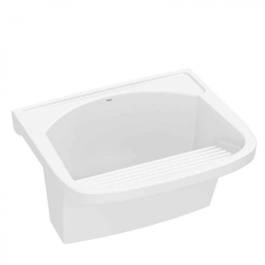 Tanque G Com Mesa Branco Roca 60x52cm - Imagem principal - 915baa05-6c0d-44ac-a69f-63cf3fd84f45