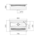 Tanque Inox 47 Litros Docol 82x51,5x26cm - 0af8719b-2e11-42fb-aad9-45c6d0768f3b