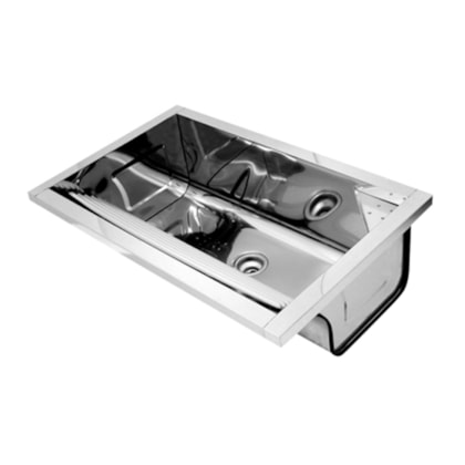 Tanque Inox 47 Litros Docol 82x51,5x26cm