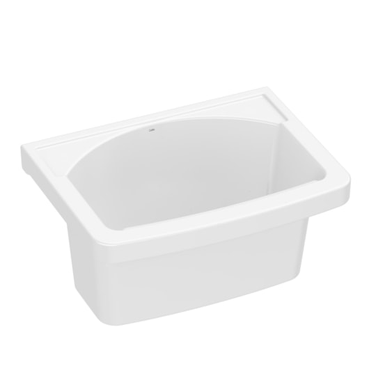 Tanque P 20 Litros Branco Celite 51x38 cm - Imagem principal - 3d2c62ac-6cfe-4536-846d-9af06807d55d