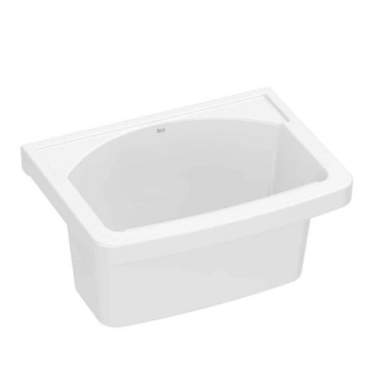 Tanque P Fasl Branco Roca 53x37,5cm - Imagem principal - b91ebb64-339d-4d81-bcb1-4968b15910a7