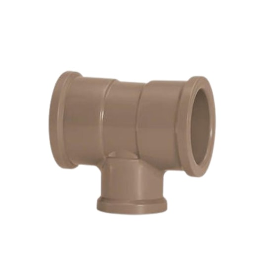 Tê De Redução Soldável Amanco 11x7,5cm - Imagem principal - d06c12c3-edcf-4093-8404-fe48dec39c53