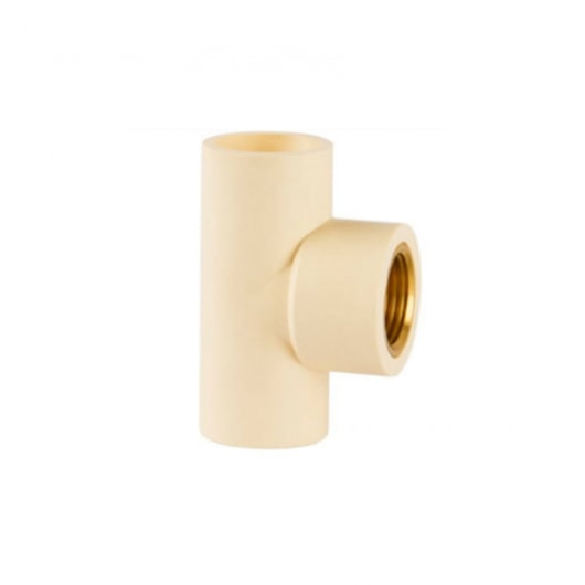 Tê De Transição Fêmea Super Latão 15x1/2 Cpvc Amanco - Imagem principal - ef095f97-6daa-4f68-8fe6-05018208236f