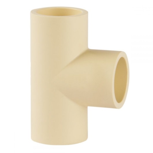 Tê Fêmea Amanco Super Cpvc 22mm Amanco - Imagem principal - 73bdebb3-1d9a-4e13-94e2-a37661f4ce9e