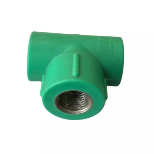 Tê PPR De Transição Femea DN25x3/4 Amanco - Imagem principal - 91f9ae1a-9023-4e88-bb6f-07ab149a4ef2