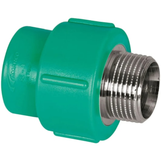 Tê PPR De Transição Macho DN25x3/4 Amanco - Imagem principal - 41d8d47f-2795-4edb-a728-9fdbd5fa1633