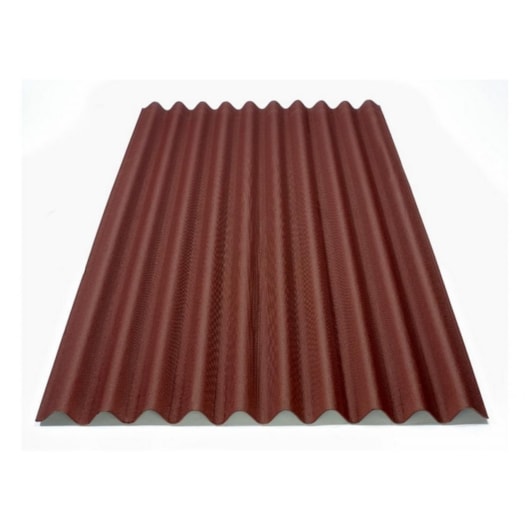 Telha Clássica Vermelha Onduline 200x95cm - Imagem principal - cc94cc06-dd6c-4457-9343-d5bf1b13a550