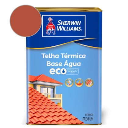Telha Térmica Base Água Eco Ceramica Telha Sherwin Williams 18L
