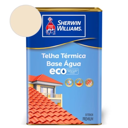 Telha Térmica Base Água Eco Perola Sherwin Williams 18L