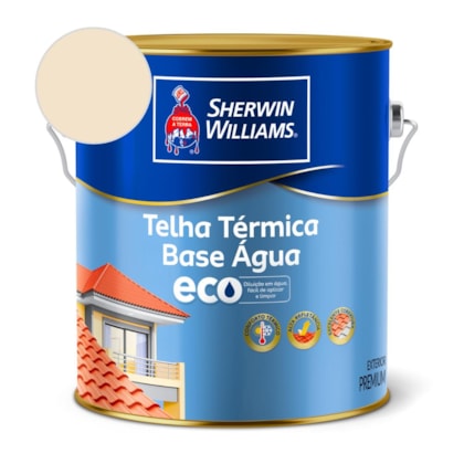 Telha Térmica Base Água Eco Perola Sherwin Williams 3,6L
