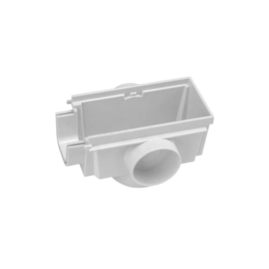 Terminal Para Ralo Linear Baixo Branco Amanco - Imagem principal - 1f539610-a947-4094-966b-b2432bed0226