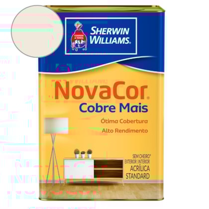 Tinta ACR Cobre Mais NovaCor Bianco Sereno Sherwin Williams 18L