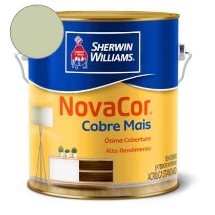 Tinta ACR Cobre Mais NovaCor Verde Campestre Sherwin Williams 3,6L