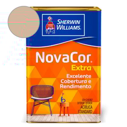 Tinta ACR Fosco Mais Rendimento NovaCor Areia Sherwin Williams 18L