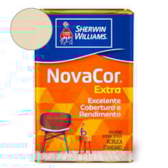 Tinta ACR Fosco Mais RendiMetaliconto NovaCor Marfim Sherwin Williams 18L