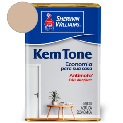 Tinta ACR KemTone Fosco Areia Sherwin Williams 18L