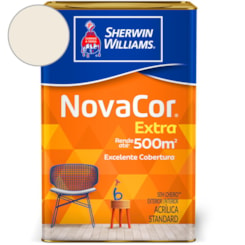 Tinta ACR Mais Rendimento NovaCor Fosco Bianco Sherwin Williams 18L
