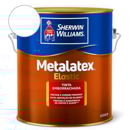 Tinta ACR Metalatex Elastic  Branco Semiacetinado Sherwin Williams 3,6L