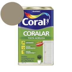 Tinta Acrílica Econômica Coralar Acrílico Fosco Concreto 18l Coral