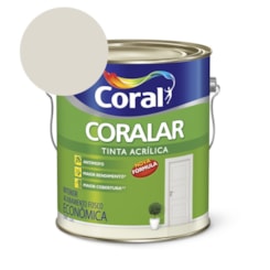 Tinta Acrílica Econômica Coralar Acrílico Fosco Gelo 3.6l Coral