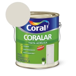 Tinta Acrílica Econômica Coralar Acrílico Fosco Gelo 3.6l Coral