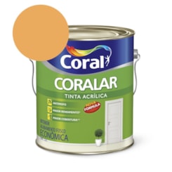 Tinta Acrílica Econômica Coralar Acrílico Fosco Luar Do Sertão 3.6l Coral