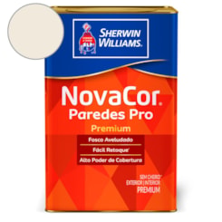 Tinta Acrílica Fosco Paredes Pro Bianco Sereno Sherwin Williams 18L