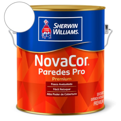 Tinta Acrílica Fosco Paredes Pro Branco Sherwin Williams 3,6L