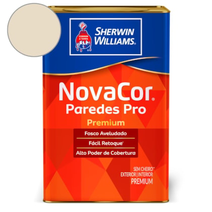Tinta Acrílica Fosco Paredes Pro Palha Sherwin Williams 18L
