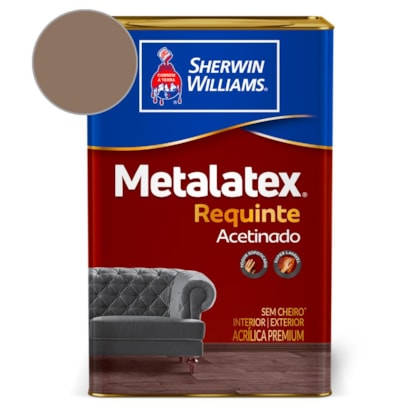 Tinta Acrílica Melatex Requinte Super Lavável Marrom Historico Sherwin Williams 18L