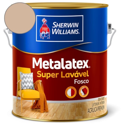 Tinta Acrílica Metalatex Fosco Areia Sherwin Williams 3,6L