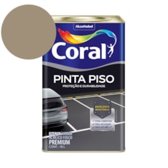 Tinta Acrílica Pinta Piso Fosco Concreto 18l Coral