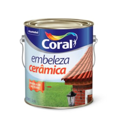 Tinta Acrílica Standard Brilho Embeleza Cerâmica Coral 3,6L