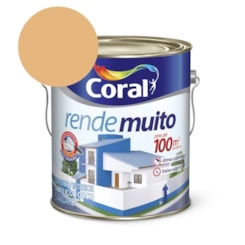 Tinta Acrílica Standard Fosco Rende Muito Cromo Suave 3,2l Coral