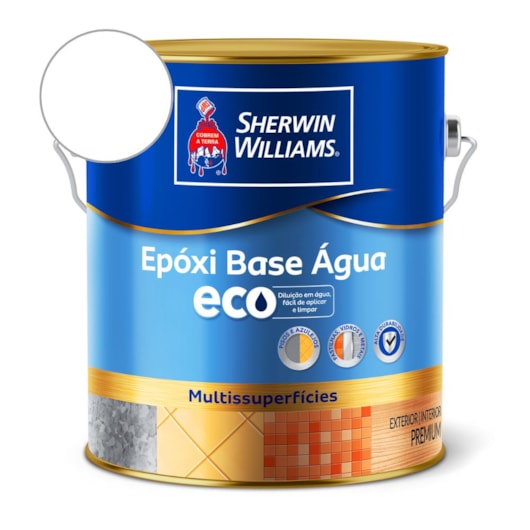 Tinta Eco Epoxi Branco 100 Sherwin Williams 3,6L - Imagem principal - fae7b7ba-ff07-49b0-bfca-0aa6dc2e3c61