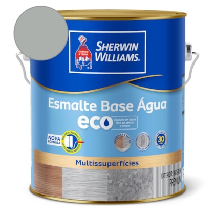 Tinta Esmalte Alto Brilho Eco Platina Sherwin Williams 3,6L