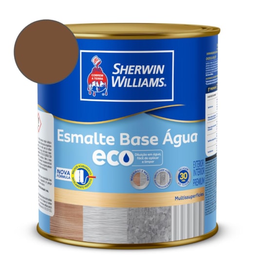 Tinta Esmalte Alto Brilho Eco Tabaco Sherwin Williams 0,9L - Imagem principal - f5c39904-9309-42e2-bafd-5815c5da330b