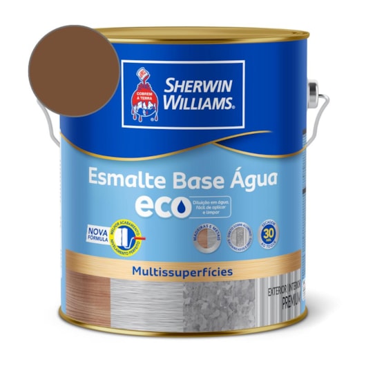 Tinta Esmalte Alto Brilho Eco Tabaco Sherwin Williams 3,6L - Imagem principal - 28604ab8-9441-4975-b16c-416d97b03f4a