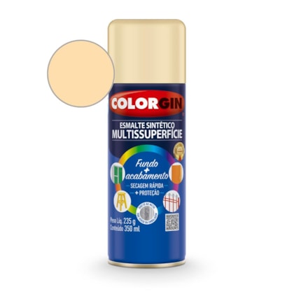 Tinta Esmalte Sintético Areia Colorgin 235g