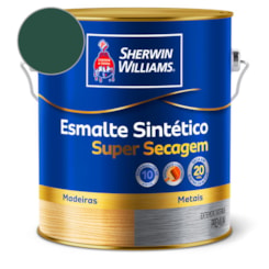 Tinta Esmalte Super Secagem Alto Brilho Verde Colonial Sherwin Williams 3,6L