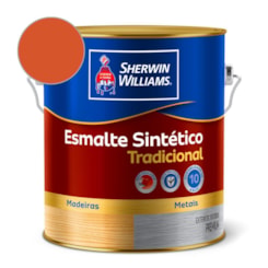 Tinta Esmalte Tradicional Alto Brilho Laranja Sherwin Williams 3,6L